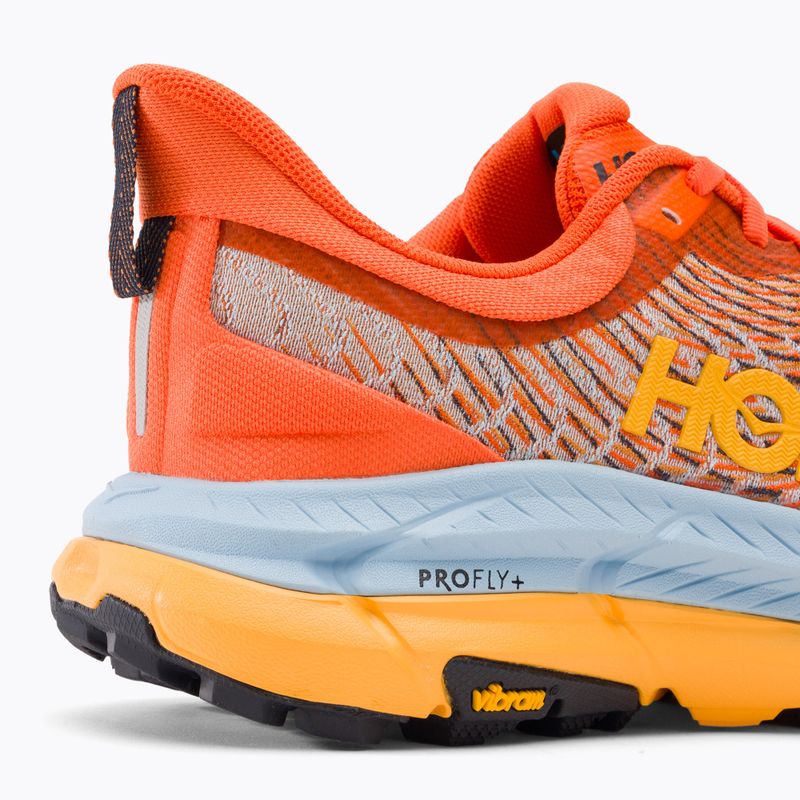 HOKA men's running shoes Mafate Speed 4 puffins bill/summer song 9