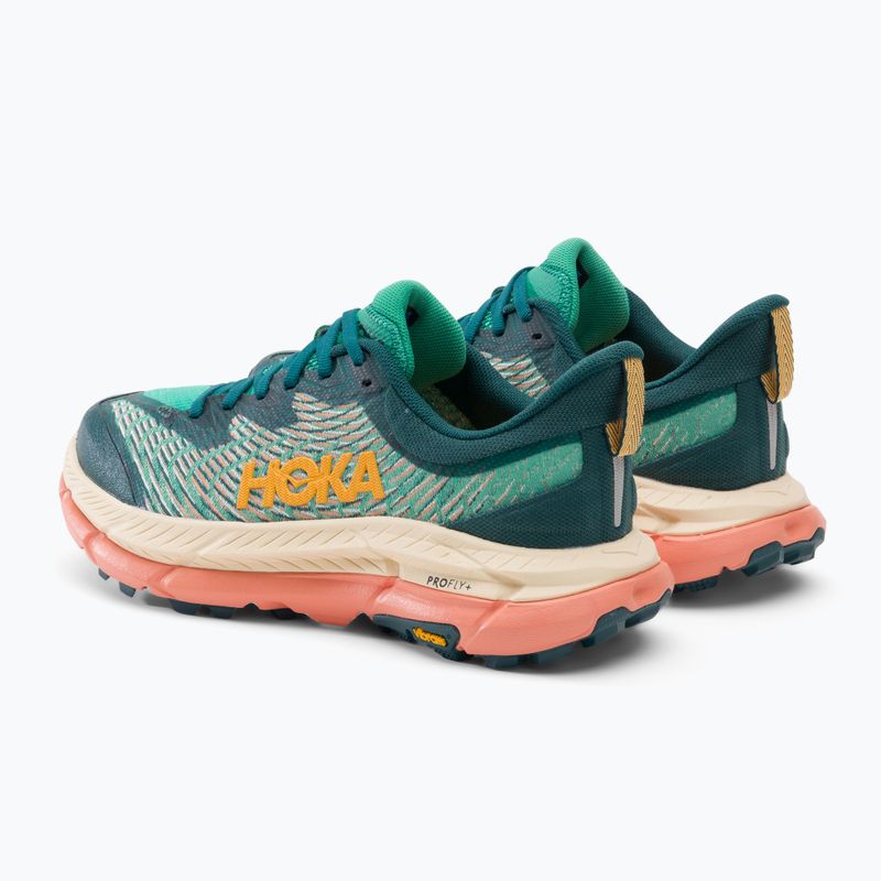 Women's running shoes HOKA Mafate Speed 4 deep teal/water garden 4