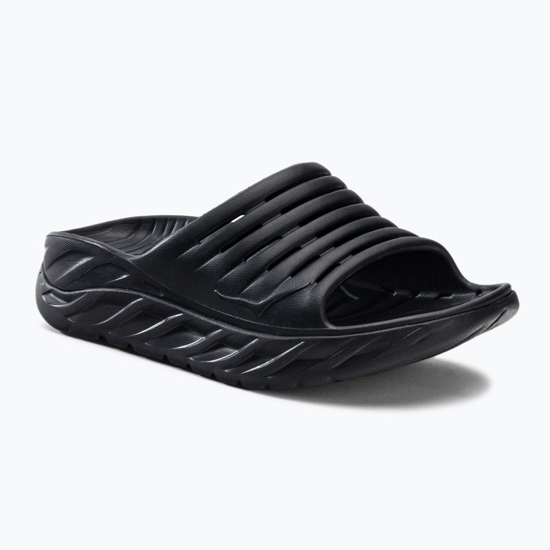 HOKA Ora Recovery hiking flip-flops black 1134527-BLK