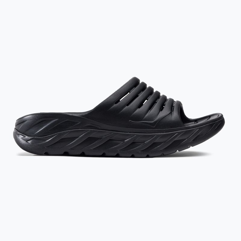 HOKA Ora Recovery hiking flip-flops black 1134527-BLK 2