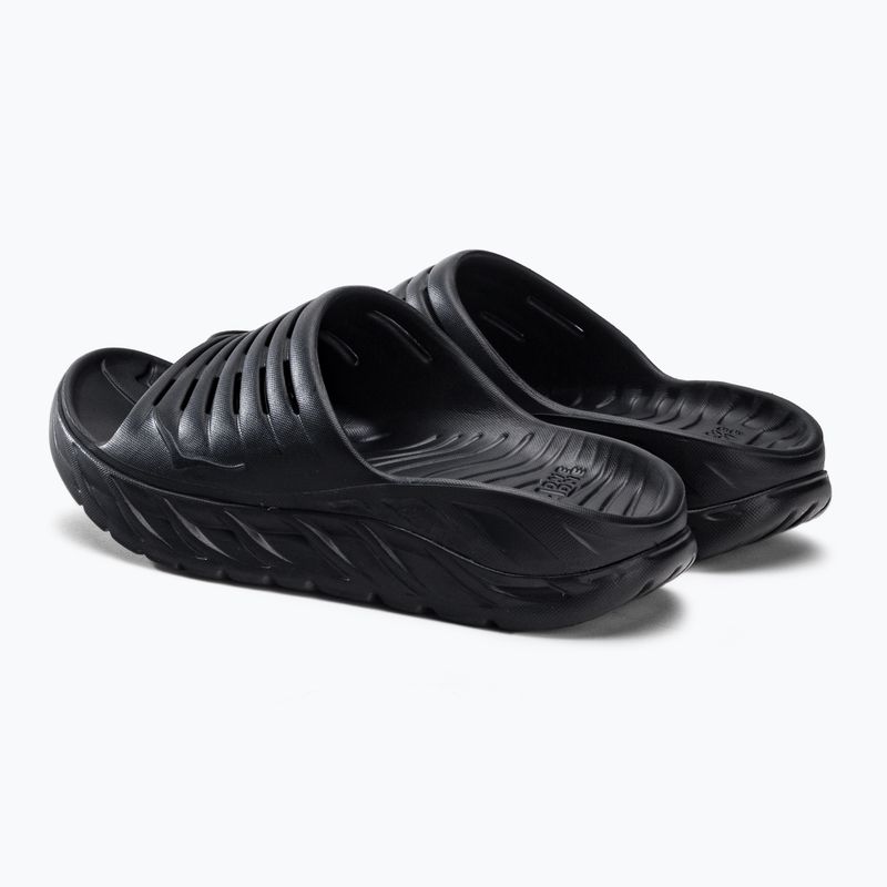 HOKA Ora Recovery hiking flip-flops black 1134527-BLK 3