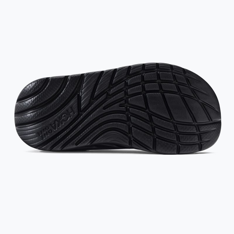HOKA Ora Recovery hiking flip-flops black 1134527-BLK 4