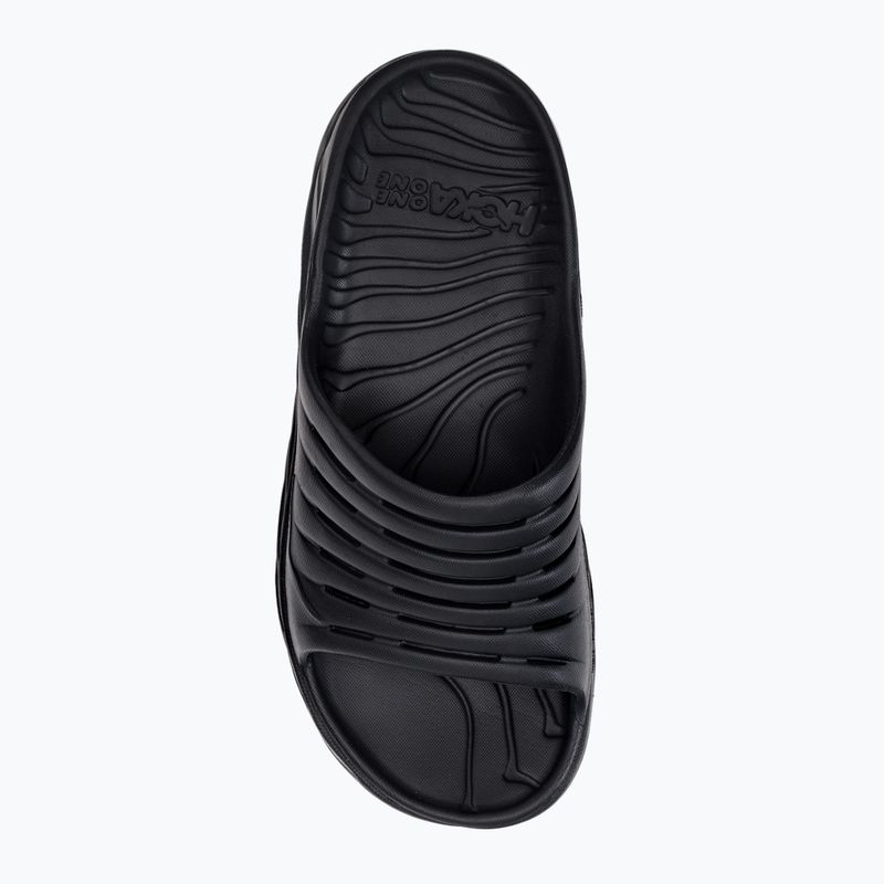 HOKA Ora Recovery hiking flip-flops black 1134527-BLK 6