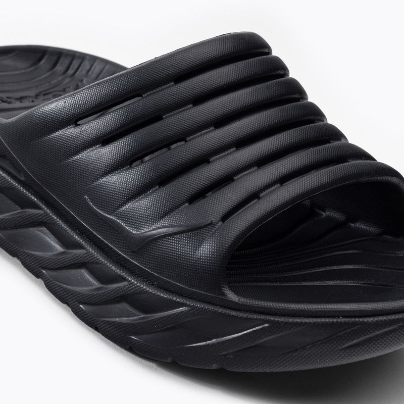 HOKA Ora Recovery hiking flip-flops black 1134527-BLK 7