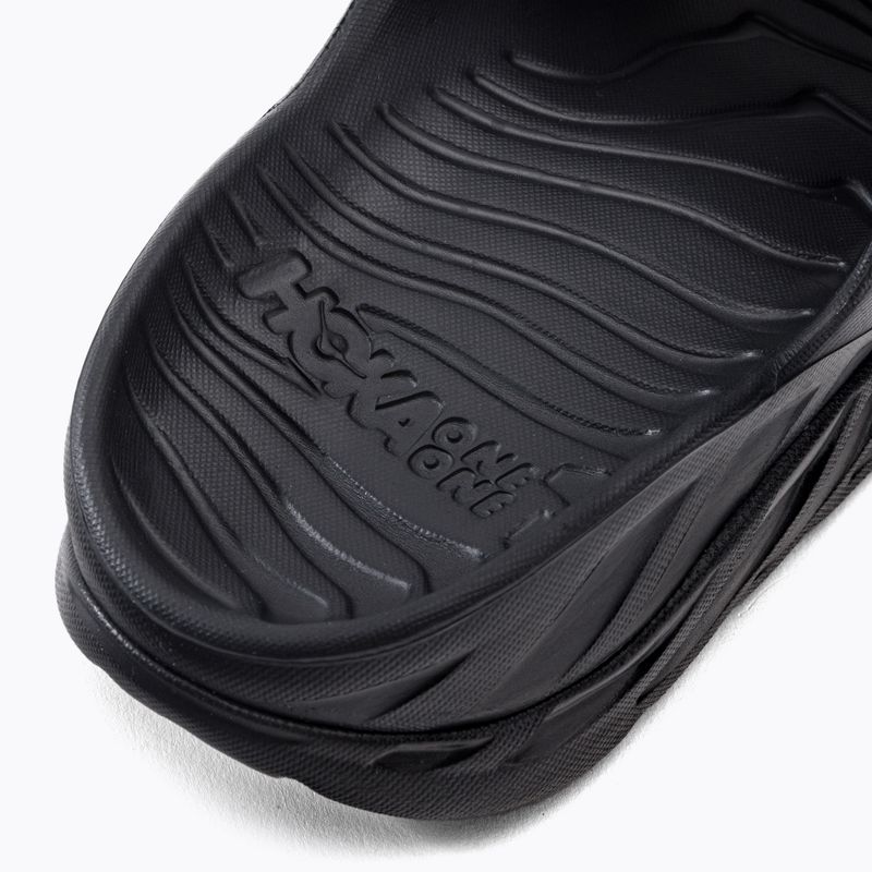 HOKA Ora Recovery hiking flip-flops black 1134527-BLK 8