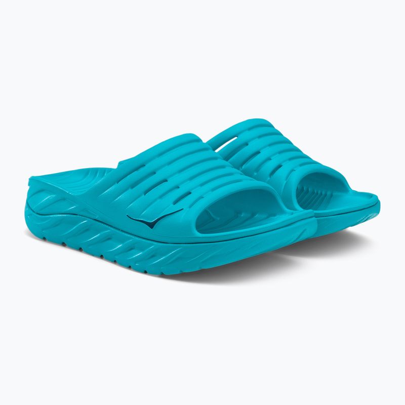 HOKA Ora Recovery hiking flip-flops blue 1134527-SBBB 5