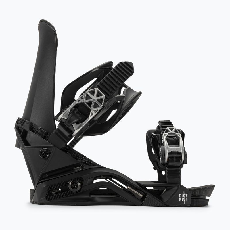 Men's Salomon District snowboard bindings black L41776000 2