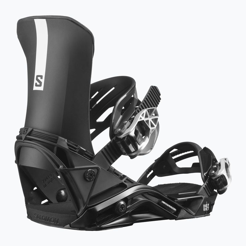 Men's Salomon District snowboard bindings black L41776000 6