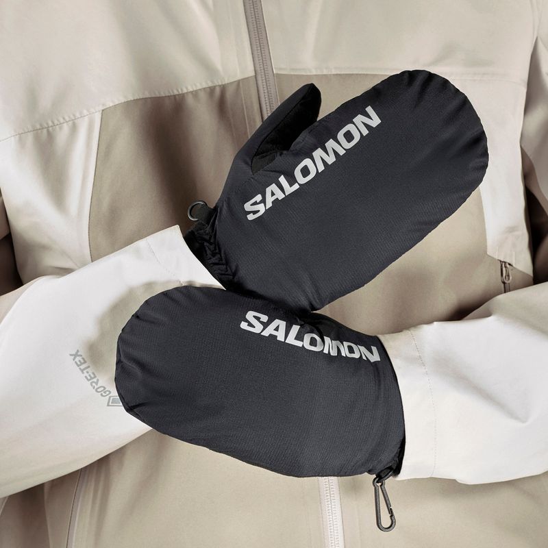 Gloves Salomon Cross Warm Mitten deep black 4