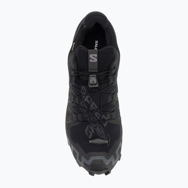 Women's running shoes Salomon Speedcross 6 GTX black/black/phan 10