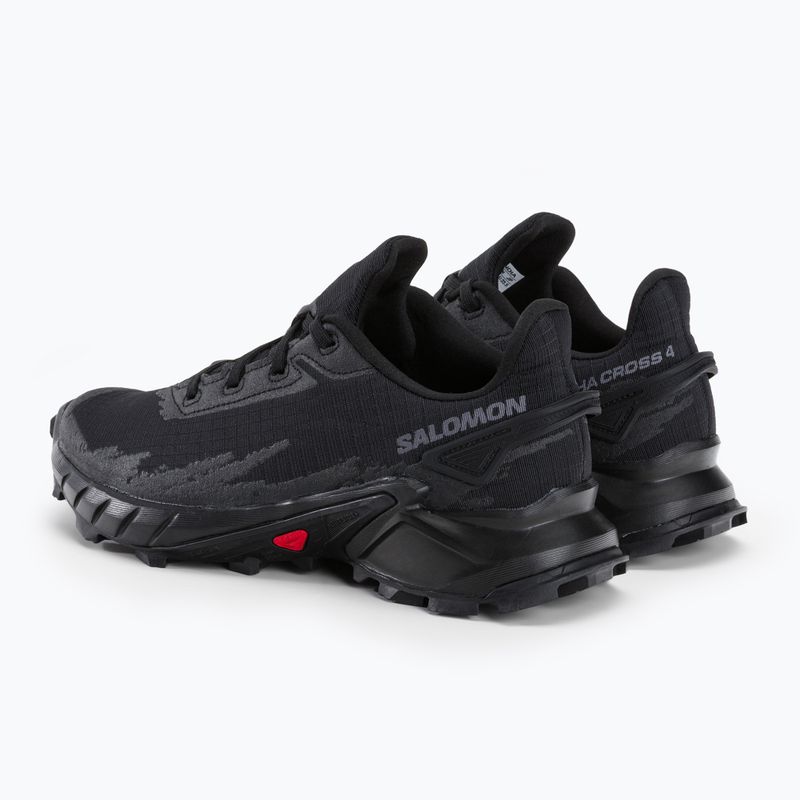 Salomon Alphacross 4 women's trail shoes black 3