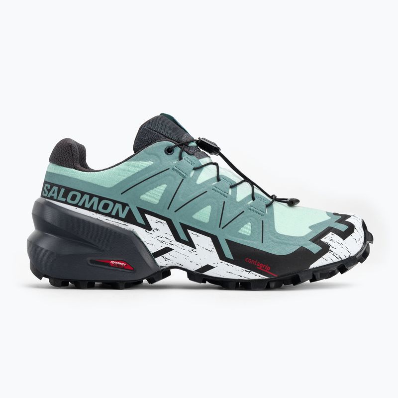 Salomon Speedrcross 6 women's running shoes green L41743100 2