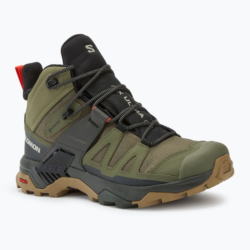 Men's trekking boots Salomon X Ultra 4 MID GTX deep lichen green/peat/kelp