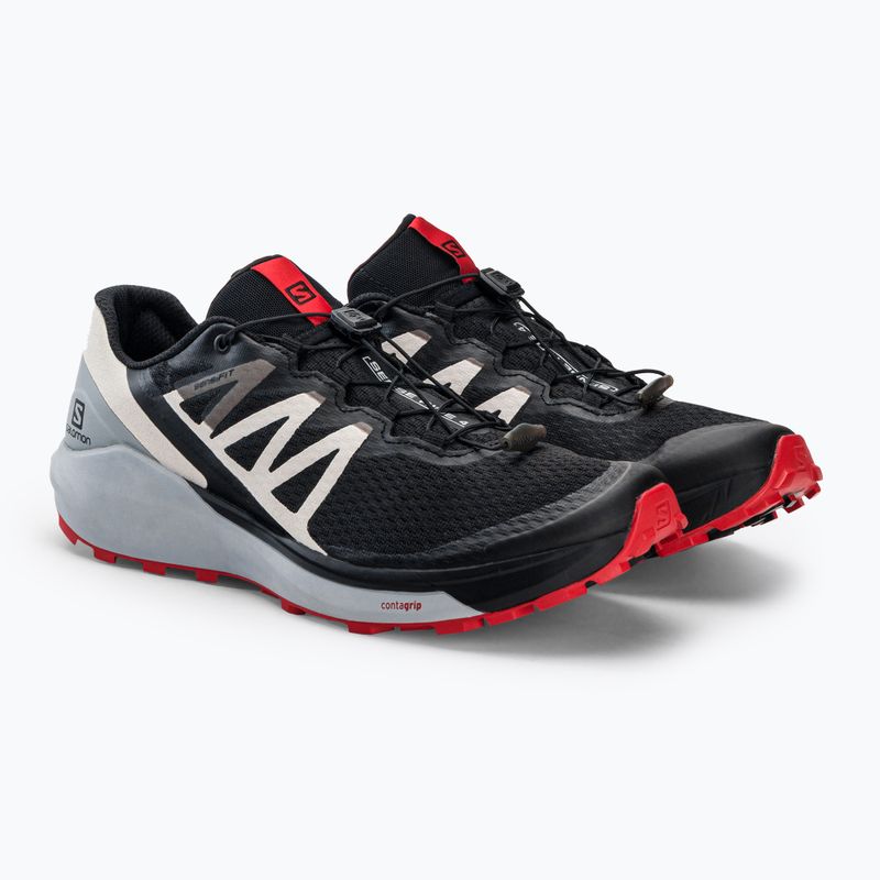 Salomon Sense Ride 4 men's running shoes black L41726600 7