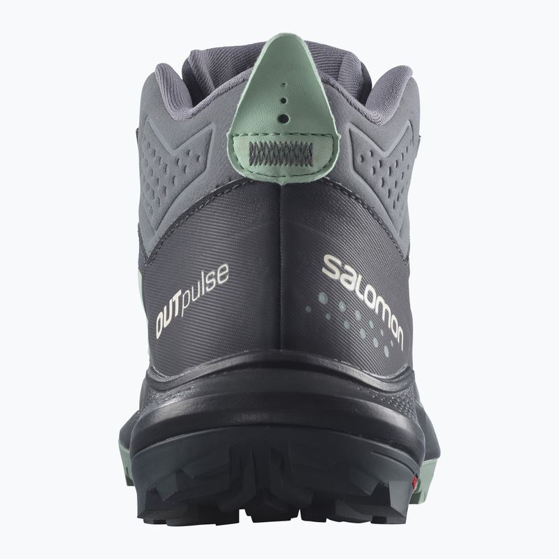 Salomon Outpulse Mid GTX women's trekking boots ebony/qush/ebony 14