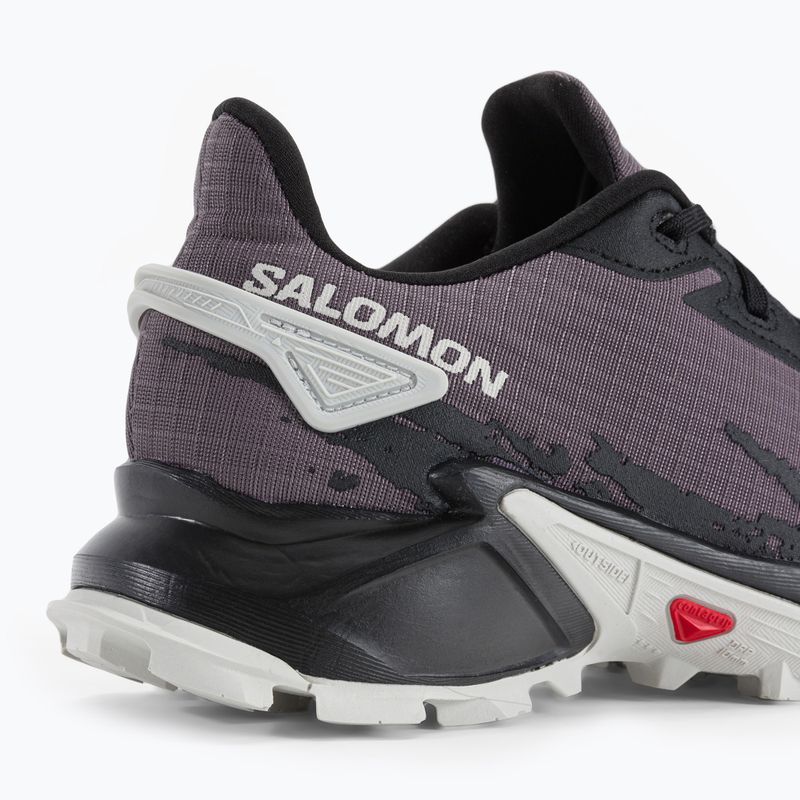 Women's trail shoes Salomon Alphacross 4 purple L41725200 8
