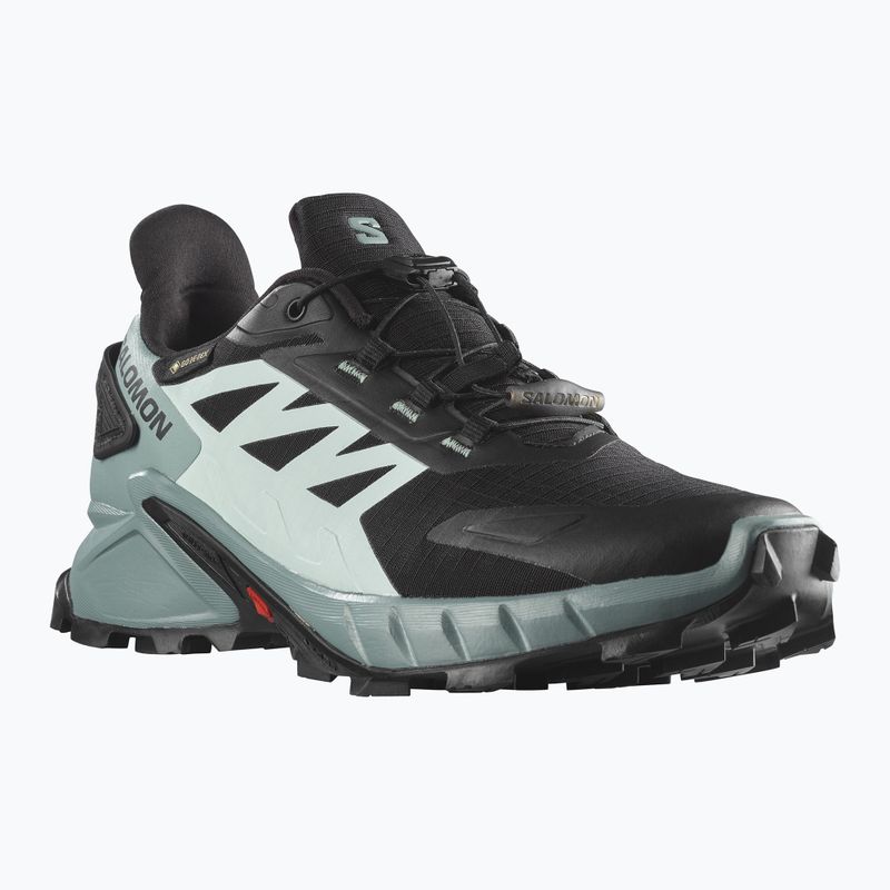 Salomon Supercross 4 GTX women's running shoes black/blue L41735500 12