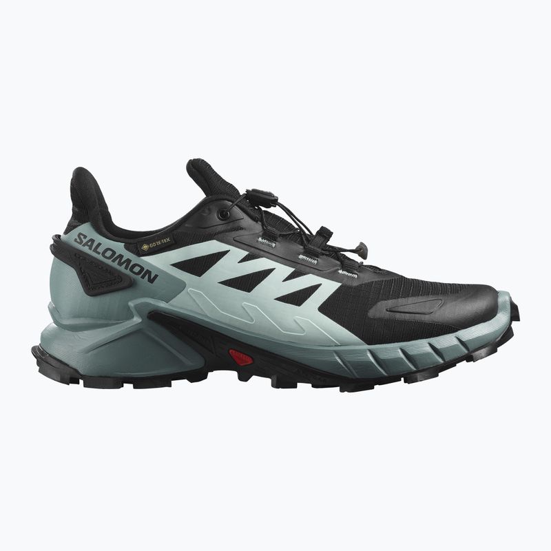 Salomon Supercross 4 GTX women's running shoes black/blue L41735500 13