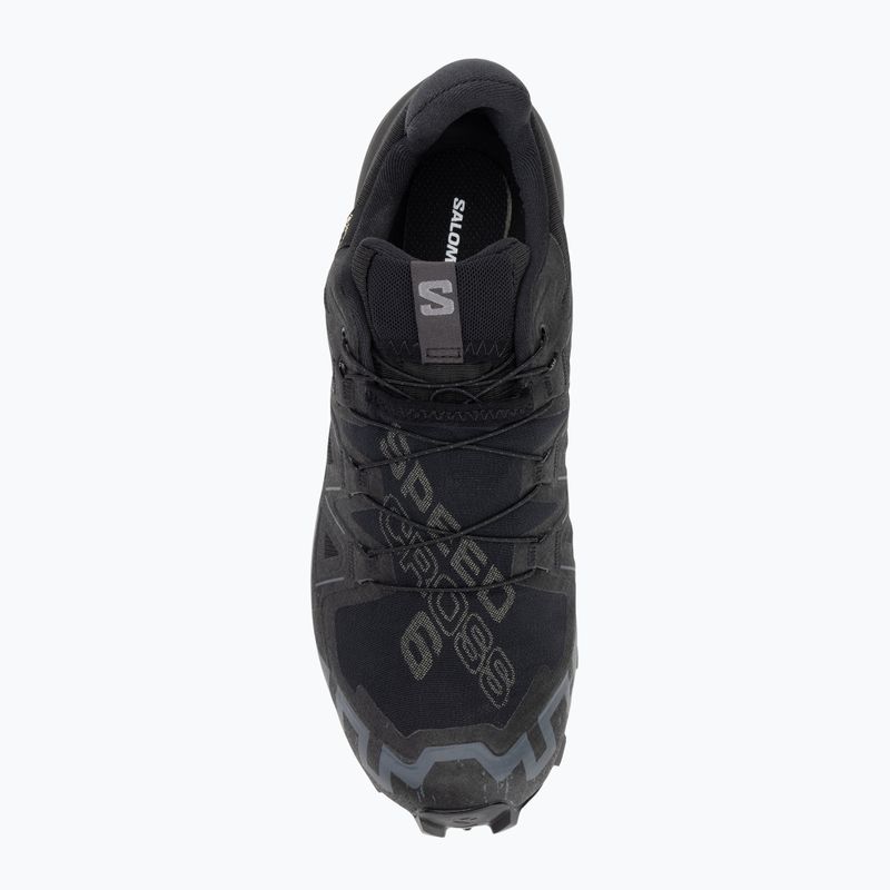 Men's running shoes Salomon Speedcross 6 GTX black/black/phantom 5