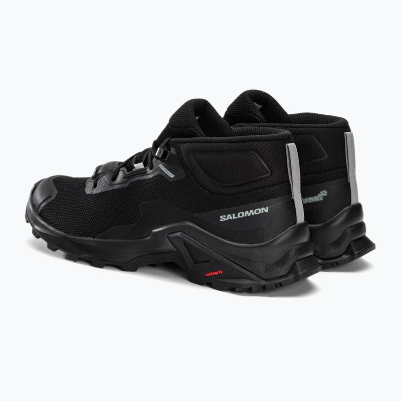 Men's trekking boots Salomon X Reveal Chukka CSWP 2 black L41762900 3