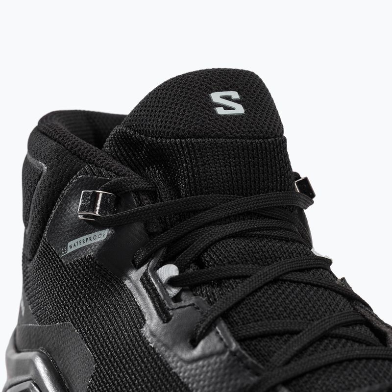 Men's trekking boots Salomon X Reveal Chukka CSWP 2 black L41762900 9