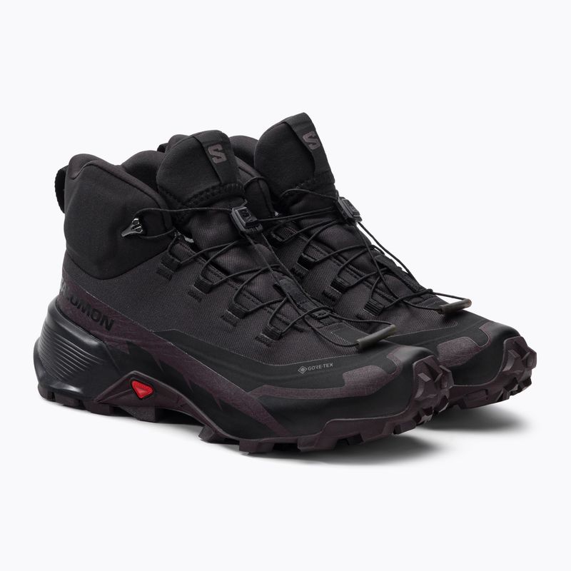 Women's trekking shoes Salomon Cross Hike MID GTX 2 black L41731000 4