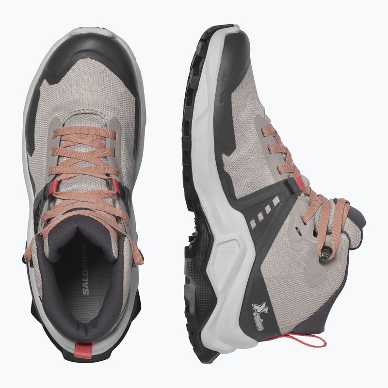 Salomon X Raise Mid GTX grey children's trekking boots L47071500 14