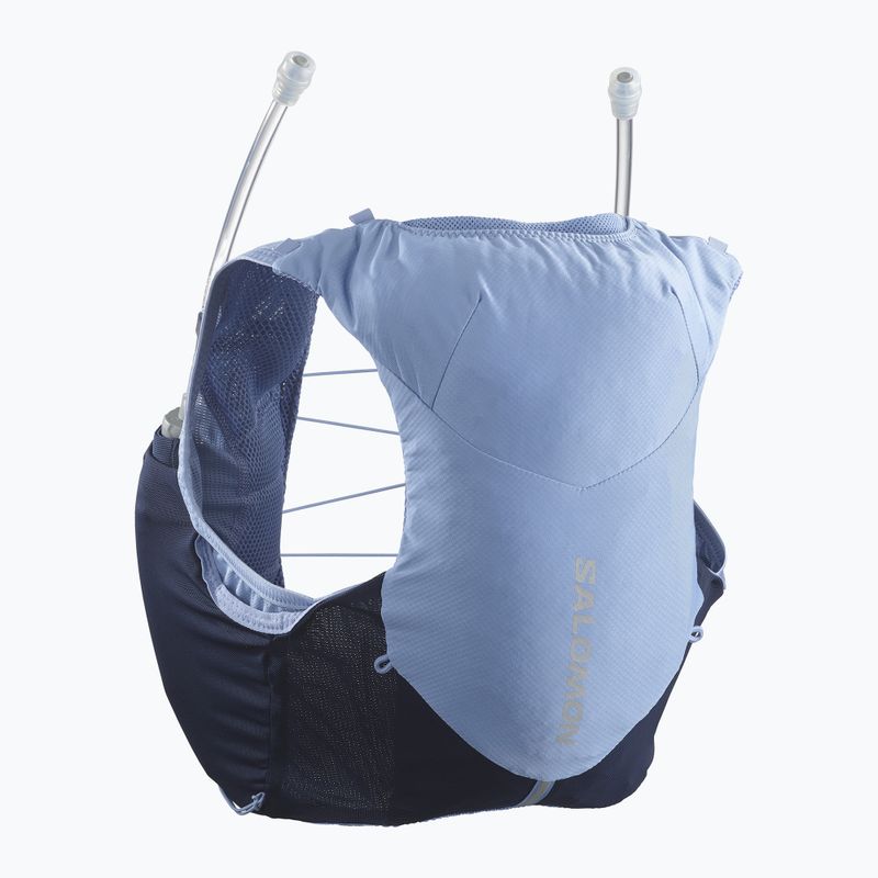 Women's running backpack Salomon ADV Skin 5W blue LC2011900 2