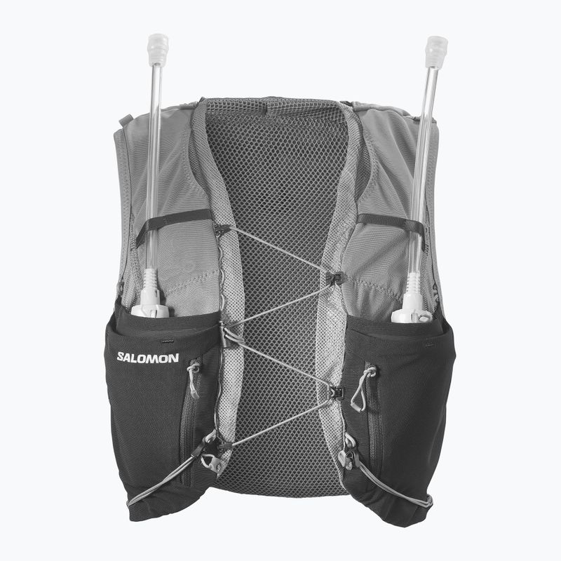 Women's running backpack Salomon ADV Skin 12W set grey LC2077300