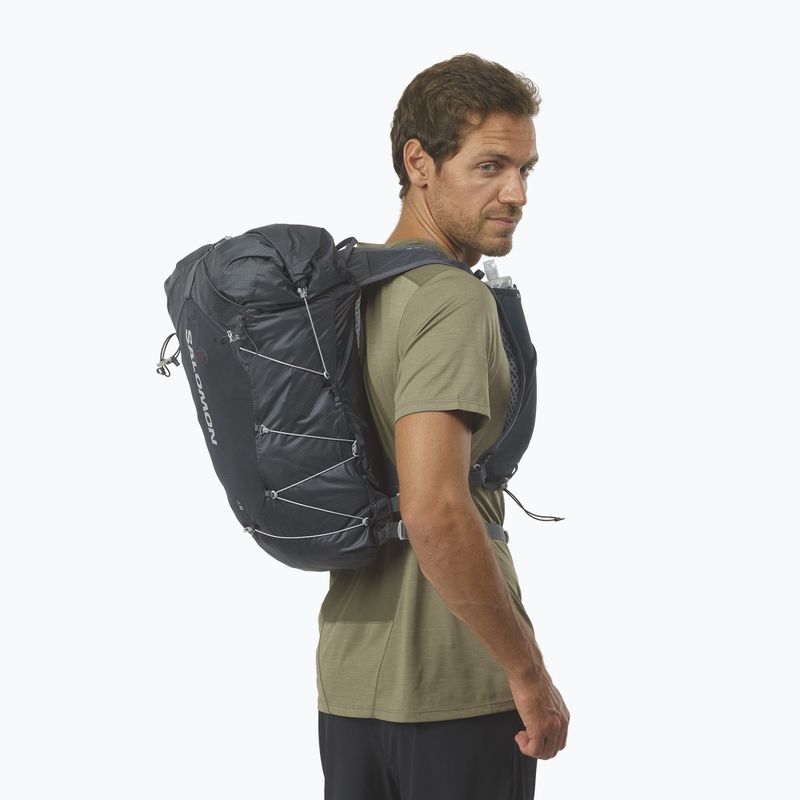 Salomon Xa 25 l ebony hiking backpack 4