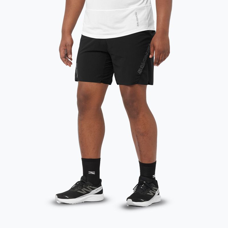 Men's running shorts Salomon Sense Aero 7'' deep black