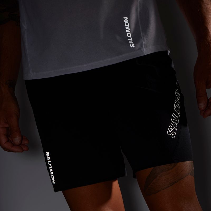 Men's running shorts Salomon Sense Aero 7'' deep black 5