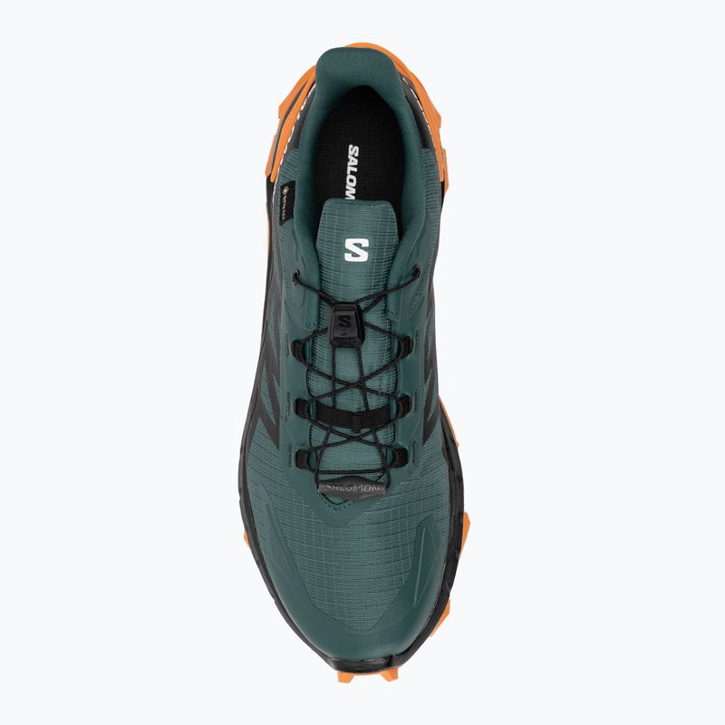 Men's running shoes Salomon Supercross 4 GTX stargazer/black/turmeric 7