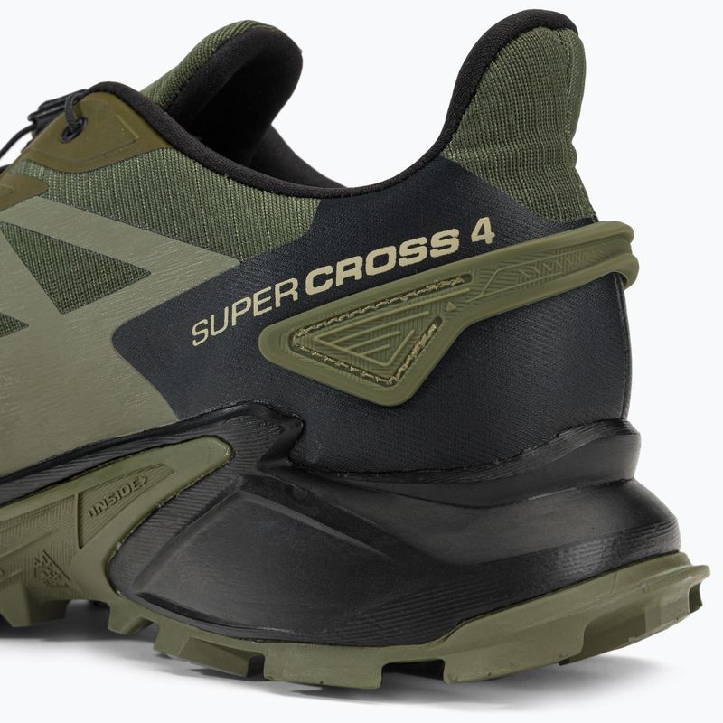 Men's running shoes Salomon Supercross 4 green L47205100 13