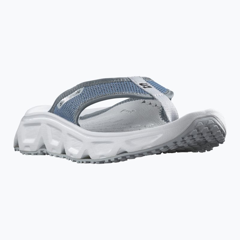 Men's flip-flops Salomon Reelax Break 6.0 blue ashes/white/pearl blue