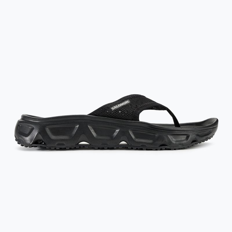 Salomon Reelax Break 6.0 men's flip flops black/black/alloy 2