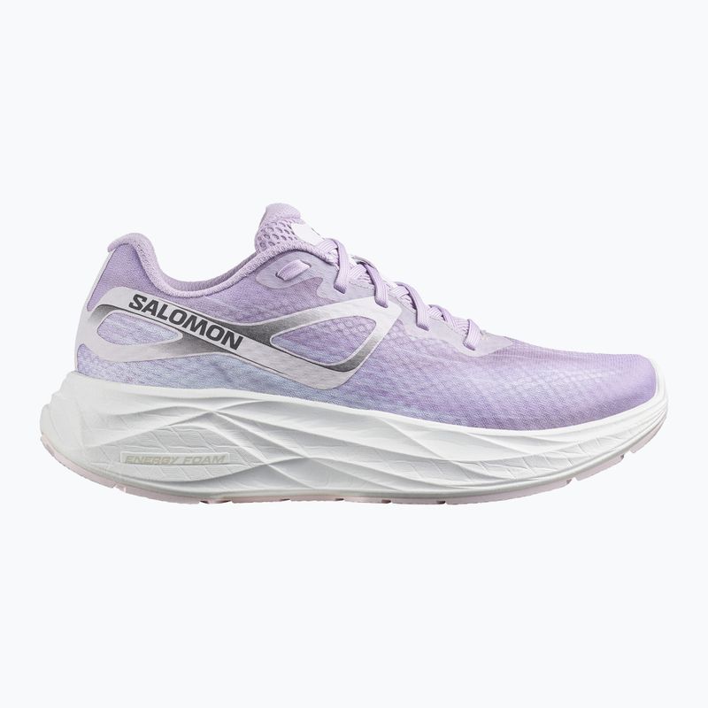 Women's running shoes Salomon Aero Glide orchid bloom/cradle pink/white 11