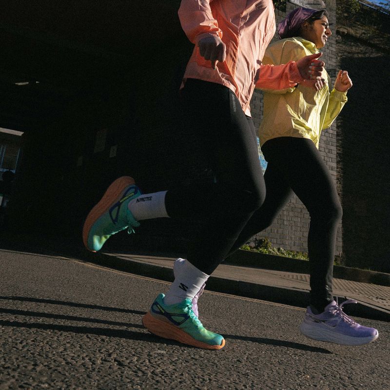 Women's running shoes Salomon Aero Glide orchid bloom/cradle pink/white 16