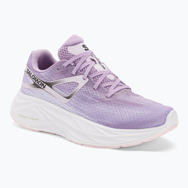 Women's running shoes Salomon Aero Glide orchid bloom/cradle pink/white