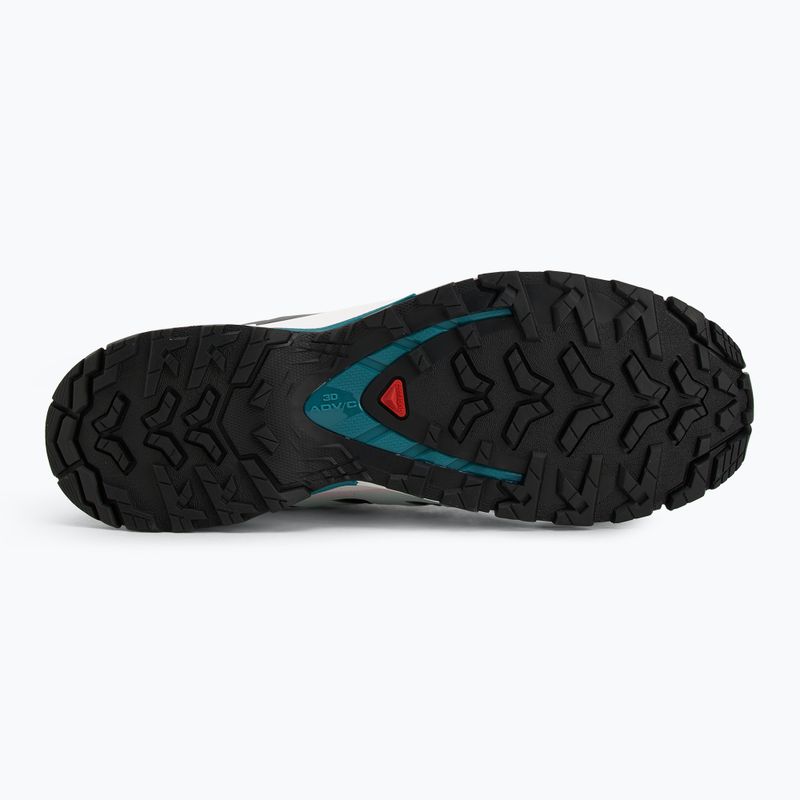 Women's running shoes Salomon XA Pro 3D V9 GTX black/bleached aqua/harbor blue 4