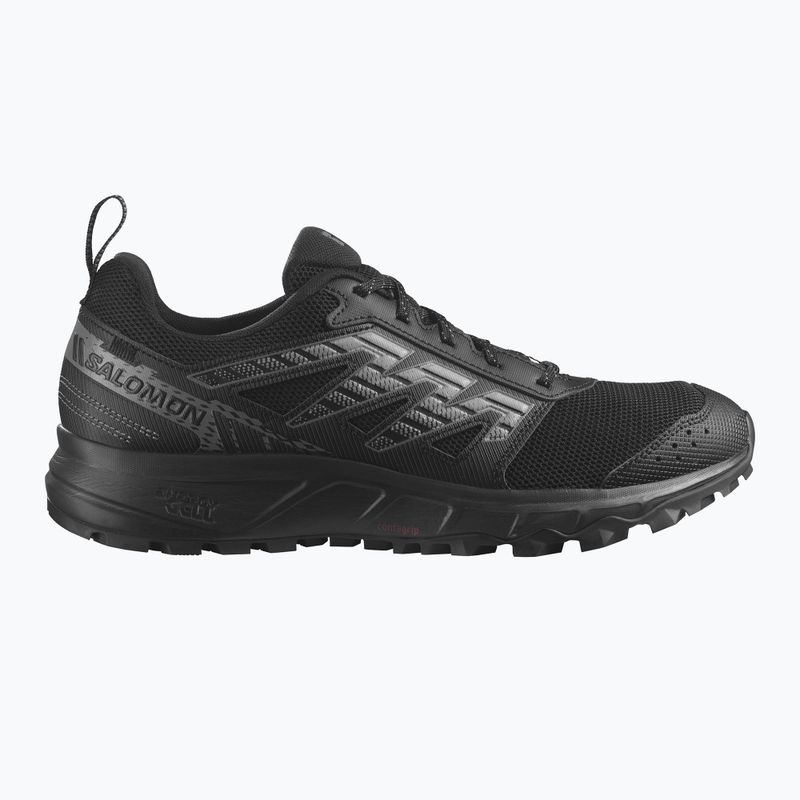 Men's running shoes Salomon Wander black/pewter/frost gray 9