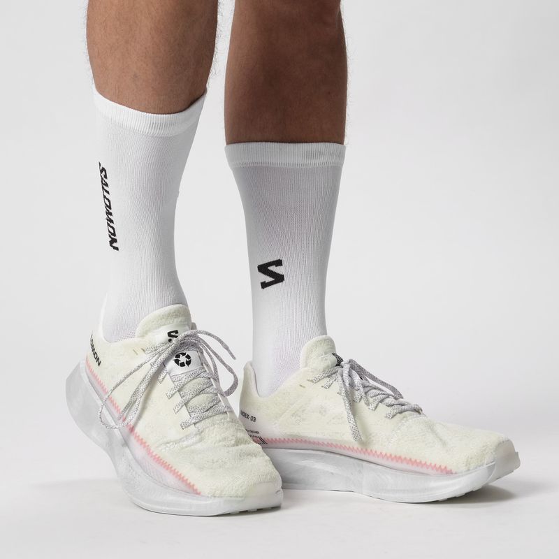 Salomon 365 Crew white/ black socks 3