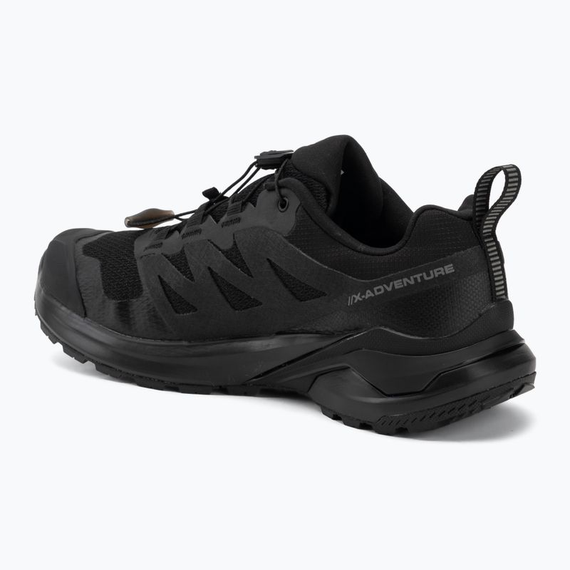 Men's trekking boots Salomon X-Adventure GTX Black/Black/Black 3
