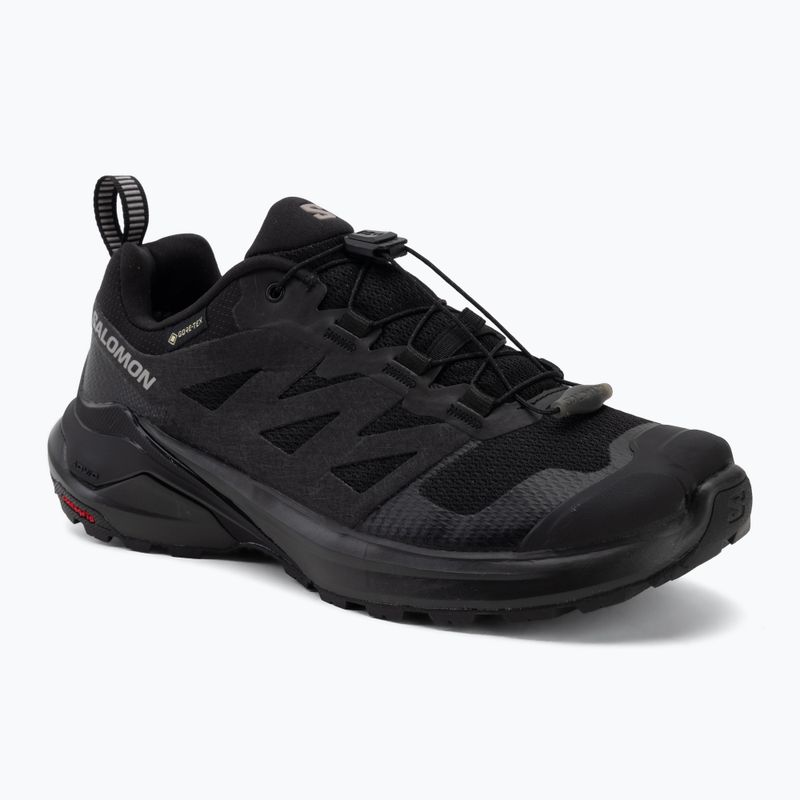 Women's trekking boots Salomon X-Adventure GTX Black/Black/Black