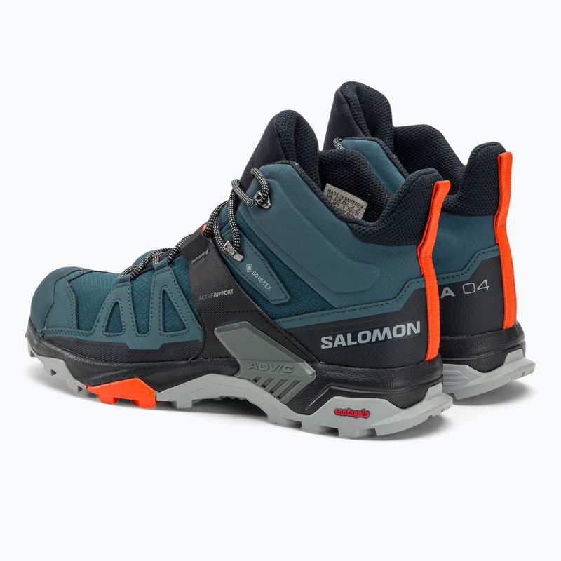 Men's trekking boots Salomon X Ultra 4 Mid GTX stargazer/black/s 3