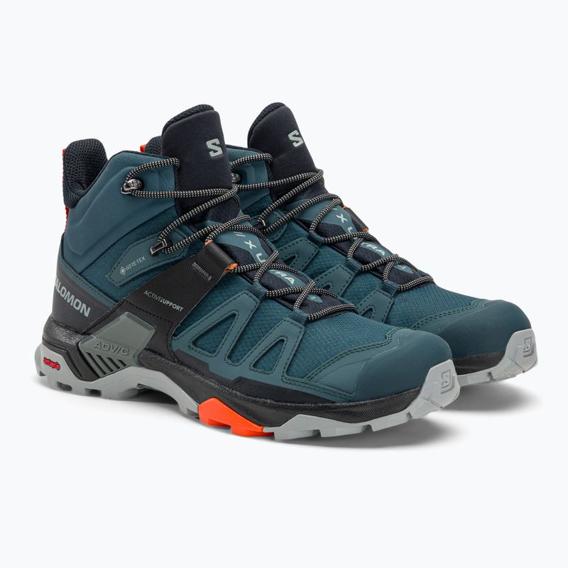 Men's trekking boots Salomon X Ultra 4 Mid GTX stargazer/black/s 4