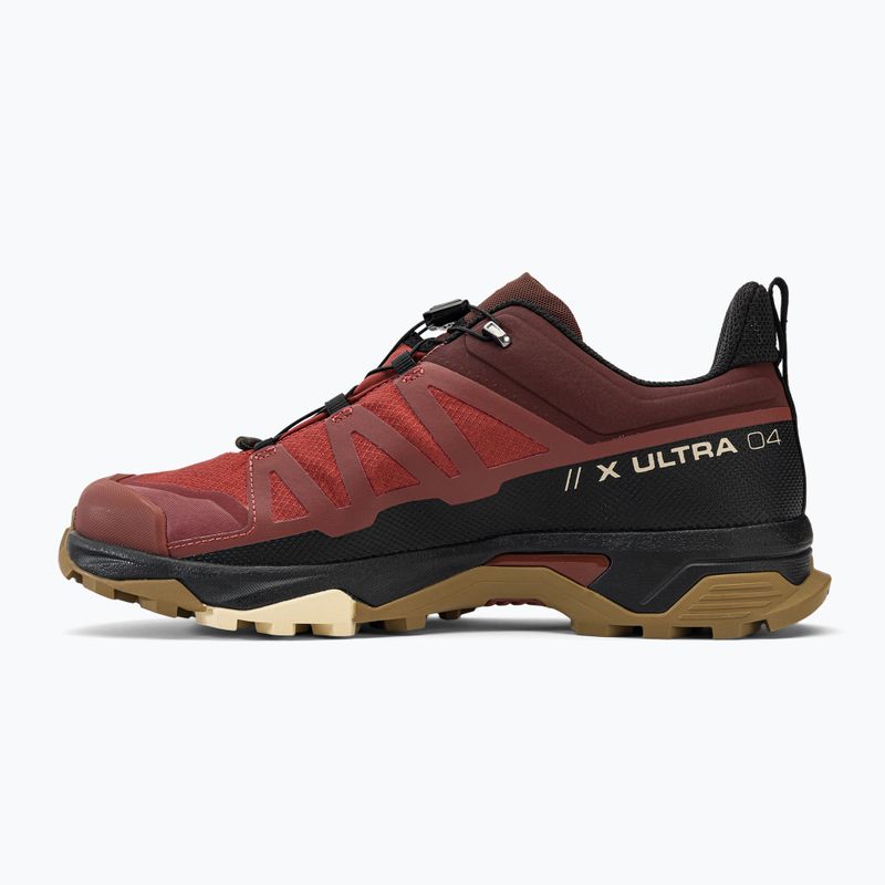Men's trekking boots Salomon X Ultra 4 GTX maroon L47352700 10