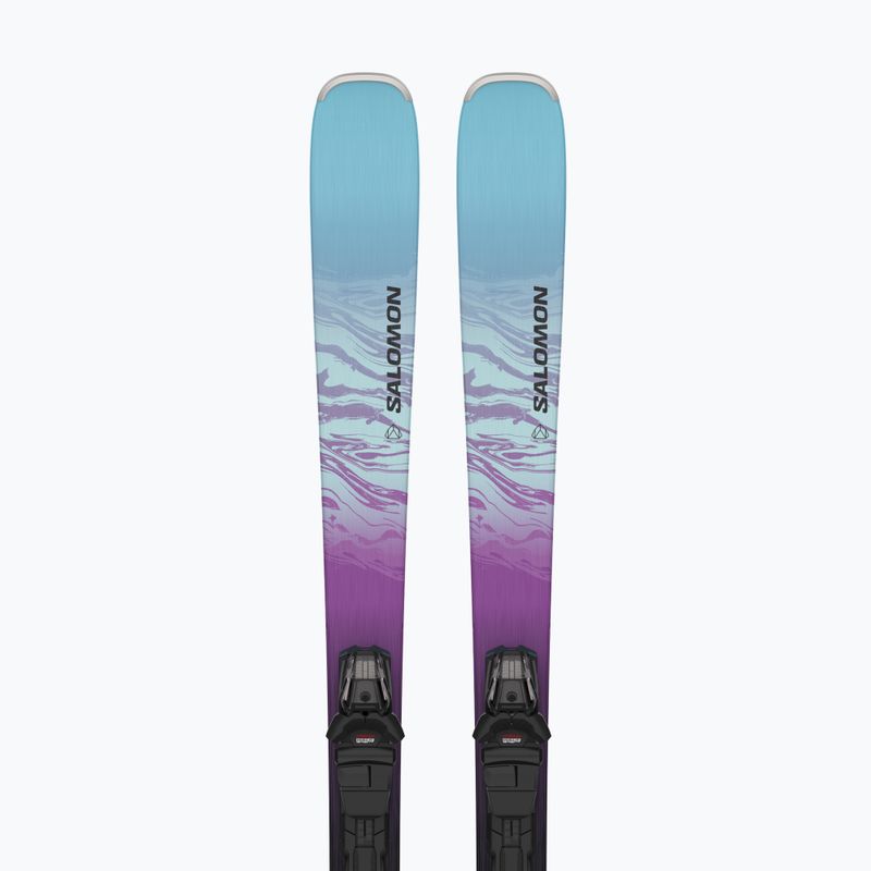 Women's downhill skis Salomon Stance W80 + bindings M10 GW black/dewberry/bleached aqua 4