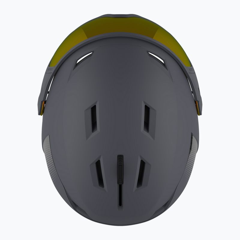 Salomon Pioneer LT Visor S2 ebony/red ski helmet 9