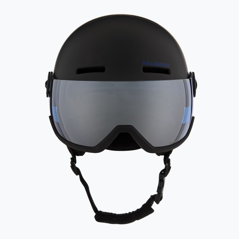 Children's ski helmet Salomon Orka Visor black 2